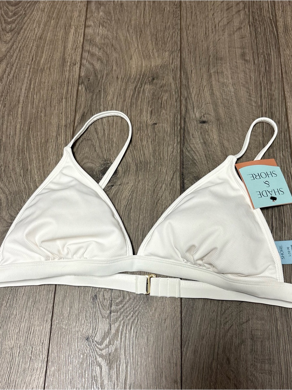 White bikini top